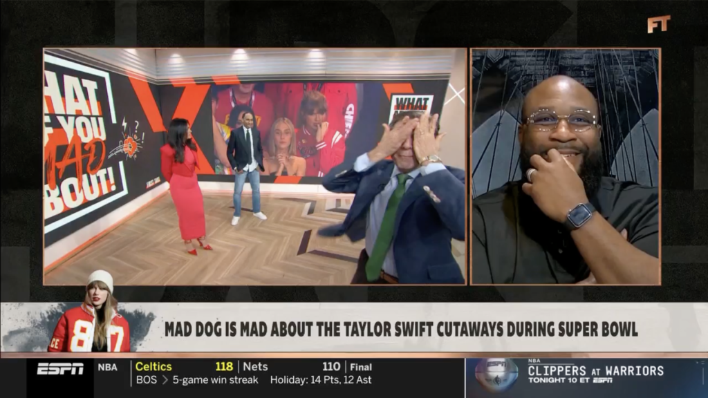 Featured image for "Taylor Swift's Super Bowl Saga: From 54 Seconds of Air Time to Clubbing with Travis Kelce"