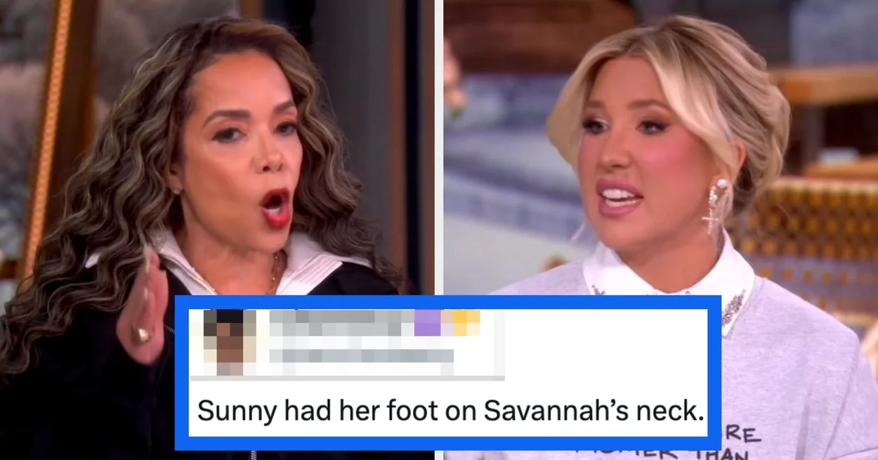 The View Clashes With Savannah Chrisley Over Trump's Racism Claims