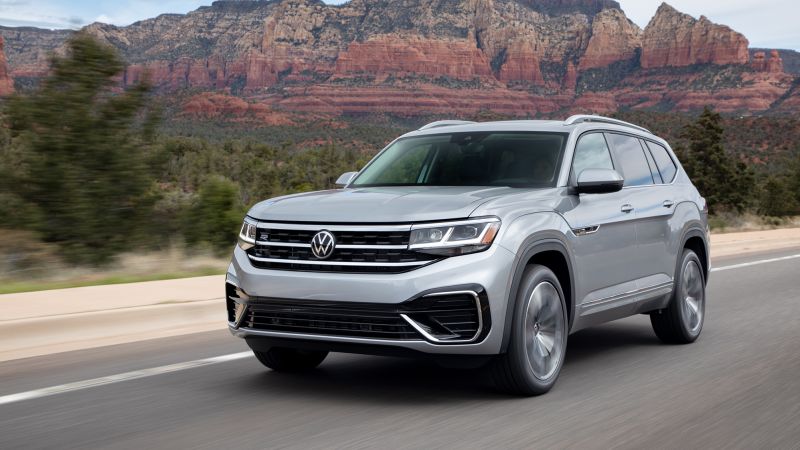 Volkswagen recalls Atlas SUVs over faulty airbags, warns against passenger use.