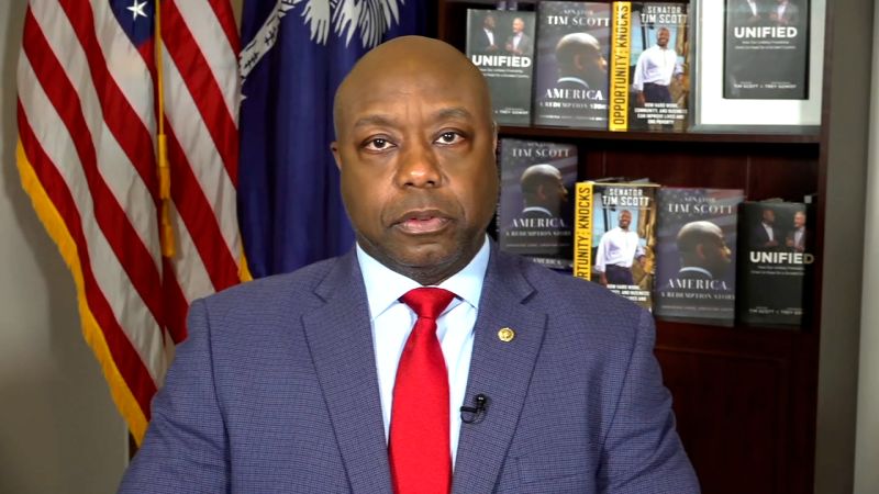 "Sen. Tim Scott's Silence on Hypothetical 2020 Election Certification as Vice President"