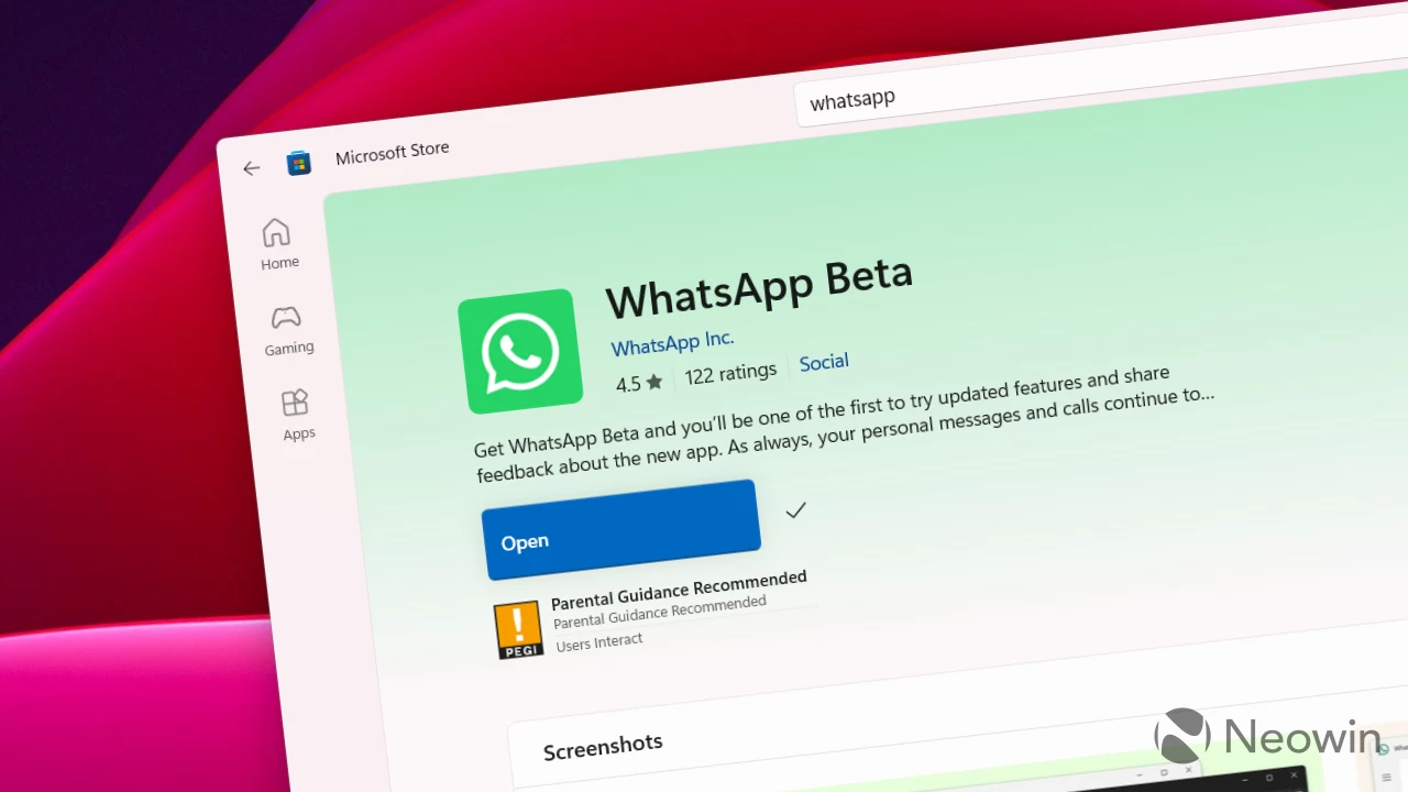 WhatsApp for Windows switches from UWP to web app