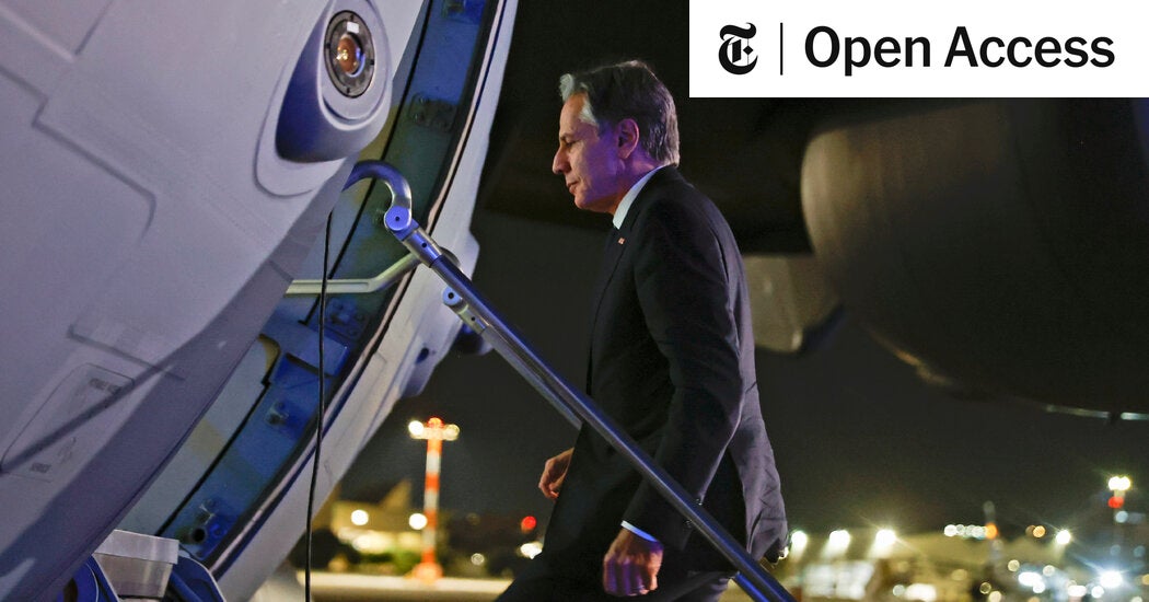 "Netanyahu-Blinken Meeting: Latest Updates on Israel-Hamas War"