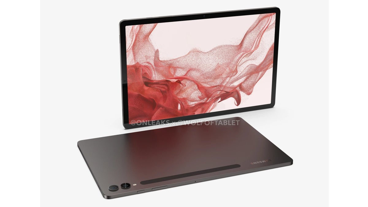 "Leaked Renders Reveal Familiar Design for Samsung Galaxy Tab S9+"
