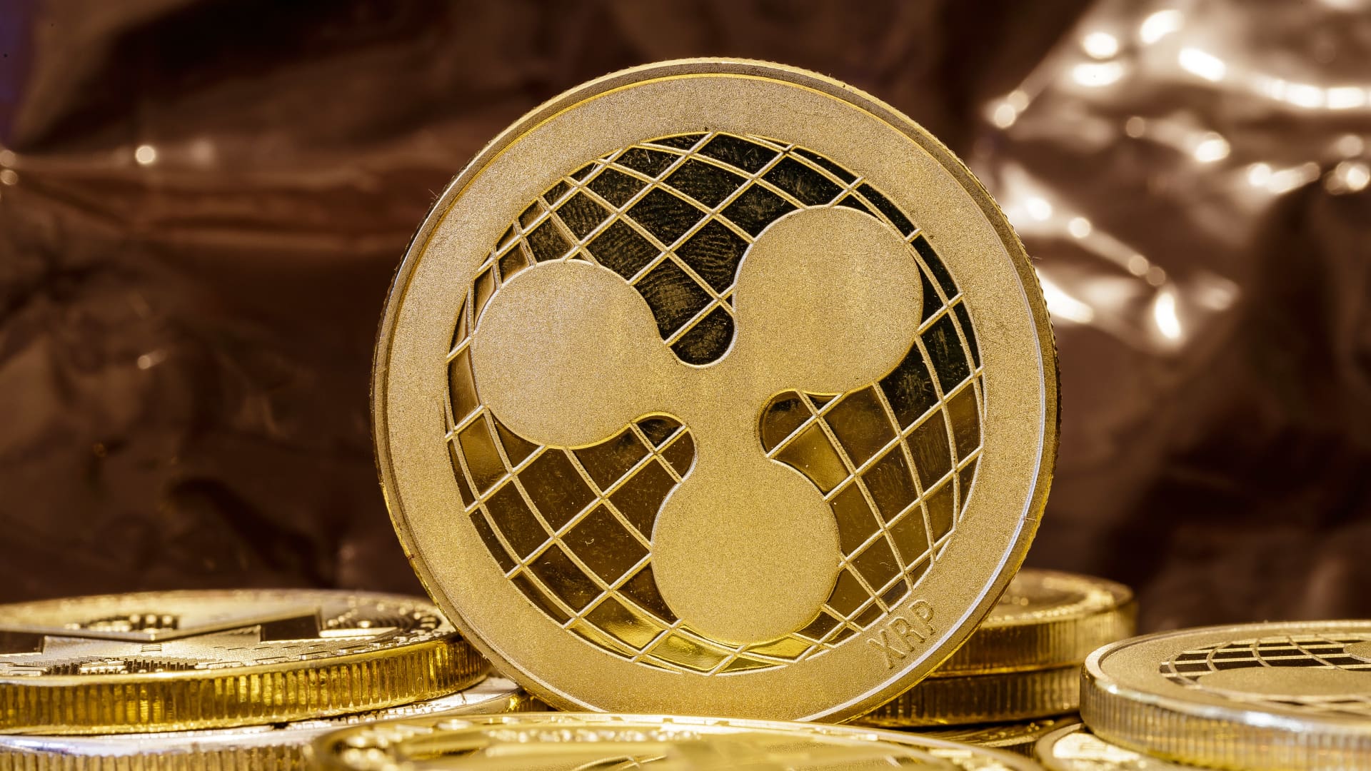 XRP cryptocurrency surges on positive legal outlook.