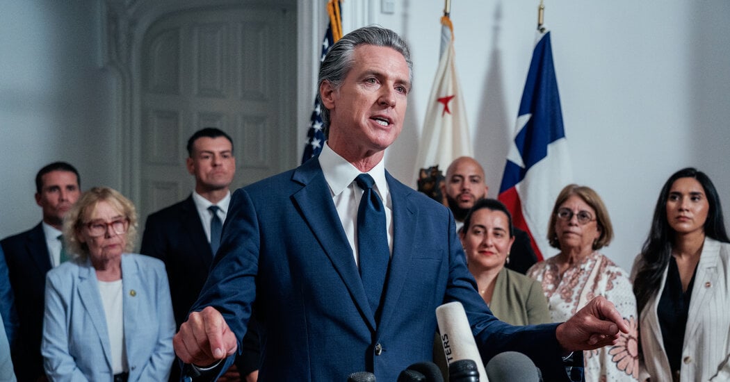 Featured image for California Leads Effort to Counter Texas in Redistricting Battle