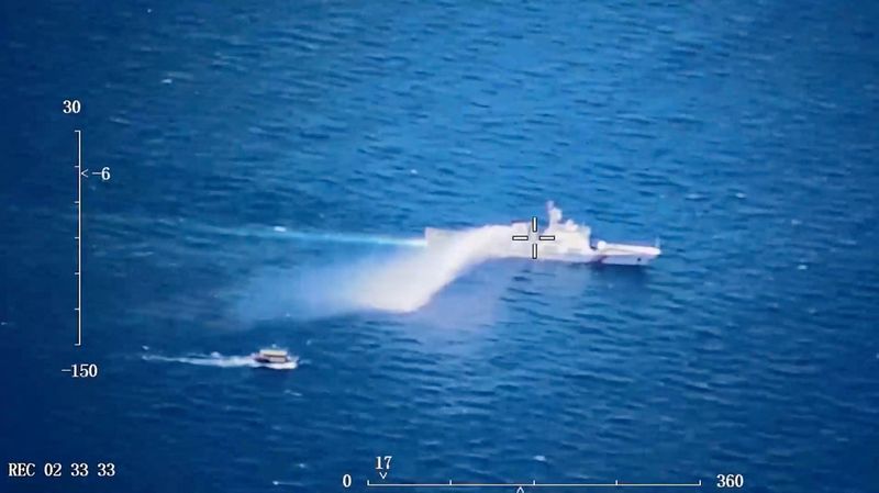 Philippine President denies agreement with China to remove stranded warship