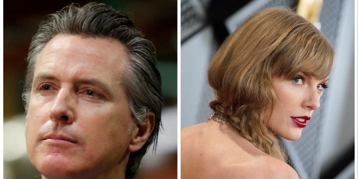 Featured image for "Taylor Swift Sparks Political Firestorm with MAGA Republicans"