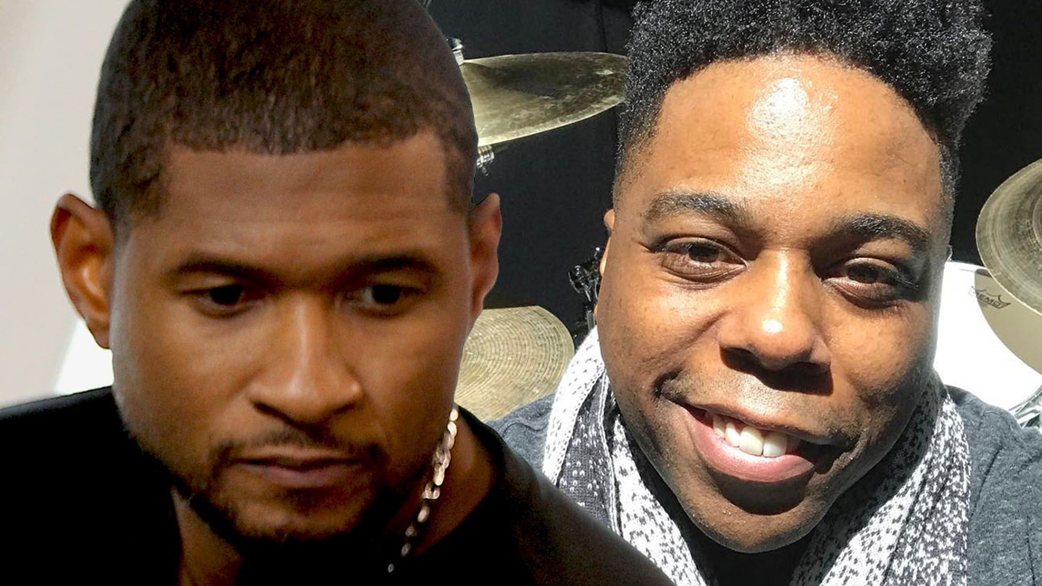Usher's Emotional Farewell at Drummer Aaron Spears' Funeral