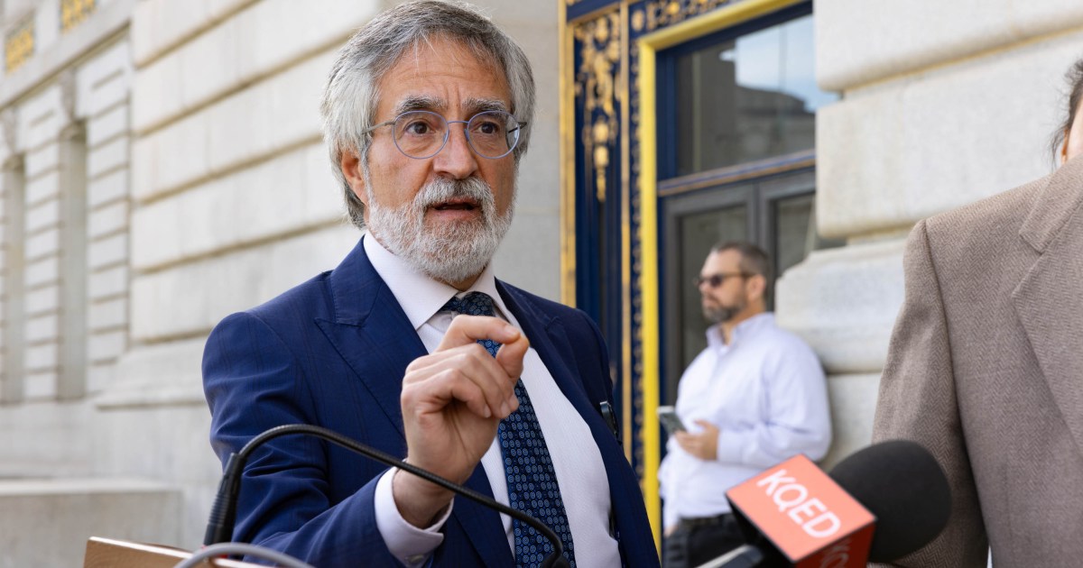 "Supervisor Aaron Peskin Announces Run for San Francisco Mayor in 2024 Election"