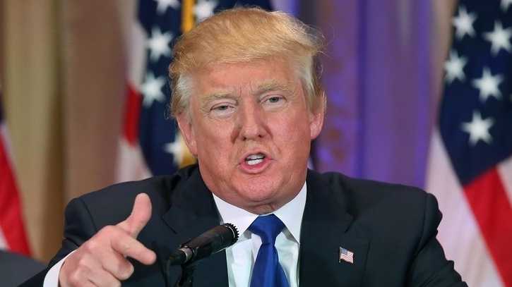 Trump cancels Iowa rally due to tornado threat.