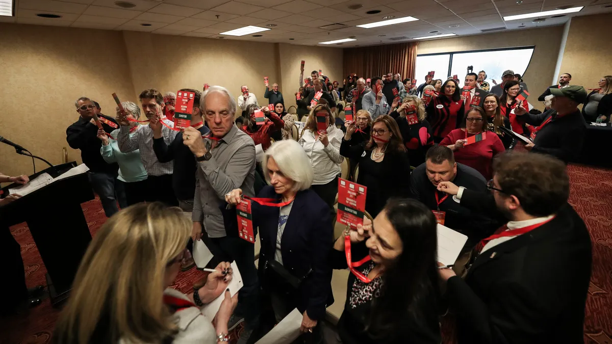 Featured image for "Trump Dominates Michigan Republican Conventions, Secures All Delegates"