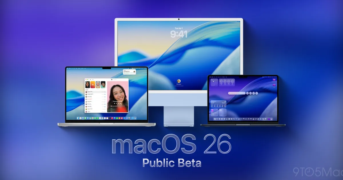 Featured image for Apple Launches macOS Tahoe 26 Public Beta with New Features and Redesign