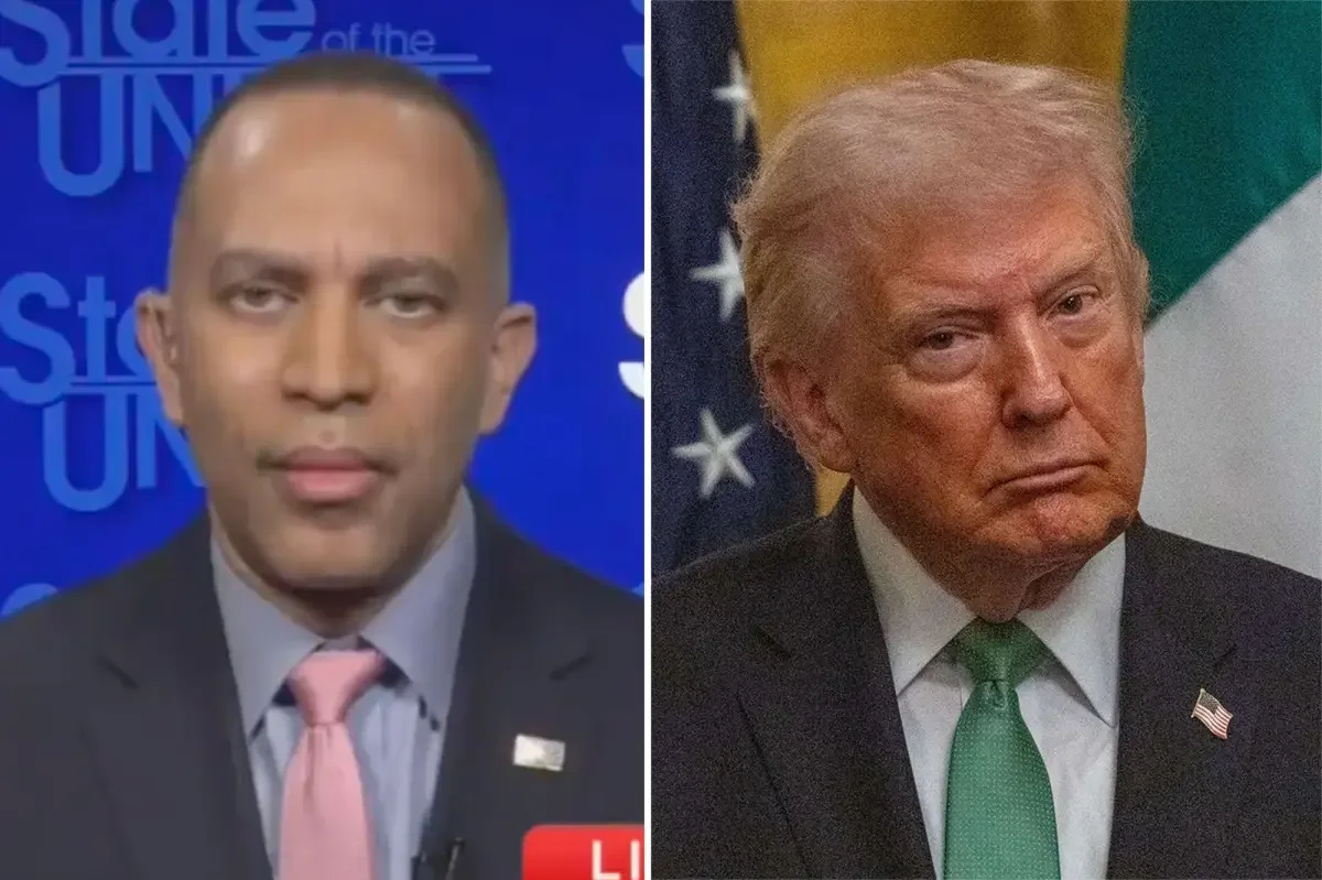 Jeffries slams Trump after Dems labeled 'greatest enemy' in fiery clash