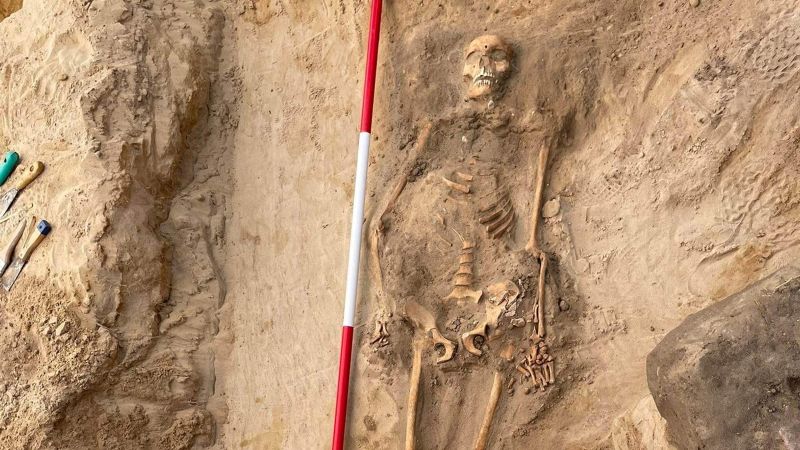 Featured image for "Unearthing Ancient Supernatural Beliefs: Polish Archaeologists Discover Padlocked Child in 17th-Century Grave"
