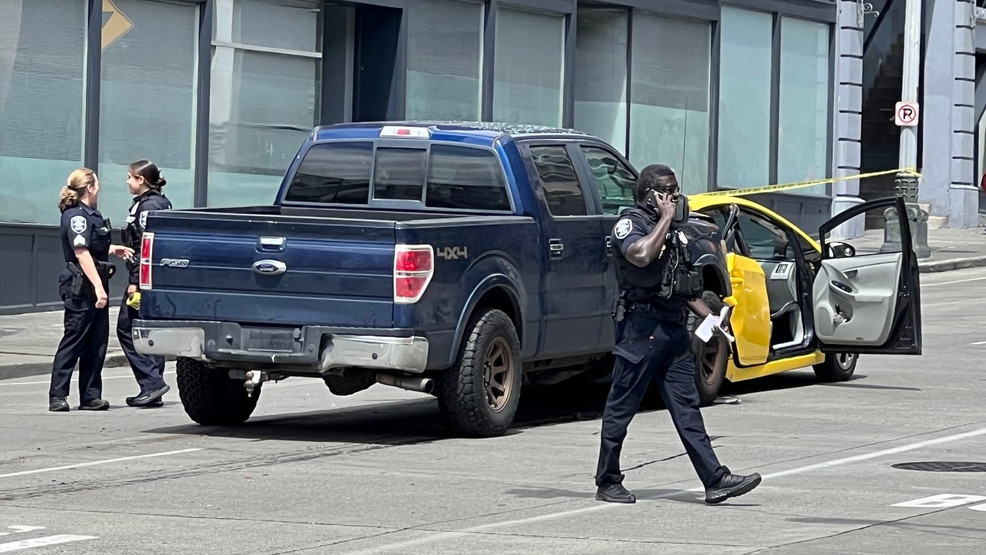 Fatal Two-Vehicle Crash in Downtown Seattle Claims One Life
