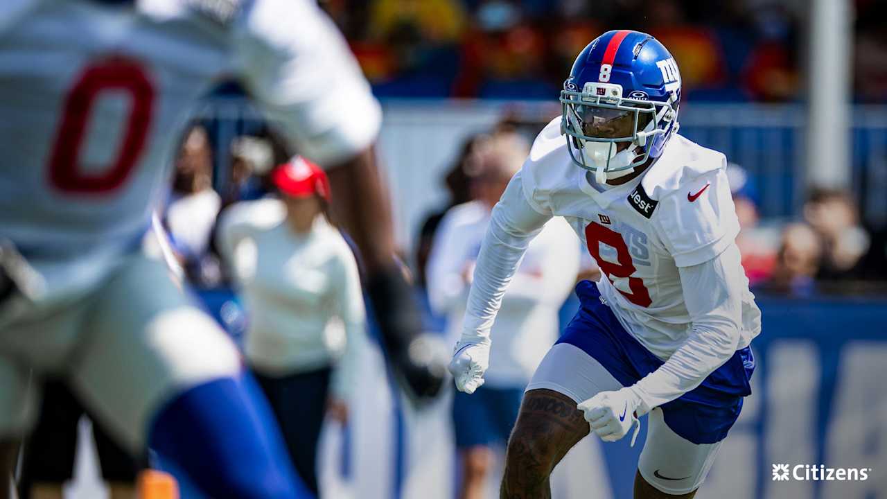 Featured image for Giants Training Camp Highlights: Nabers, Thibodeaux Shine and Key Battles Emerge