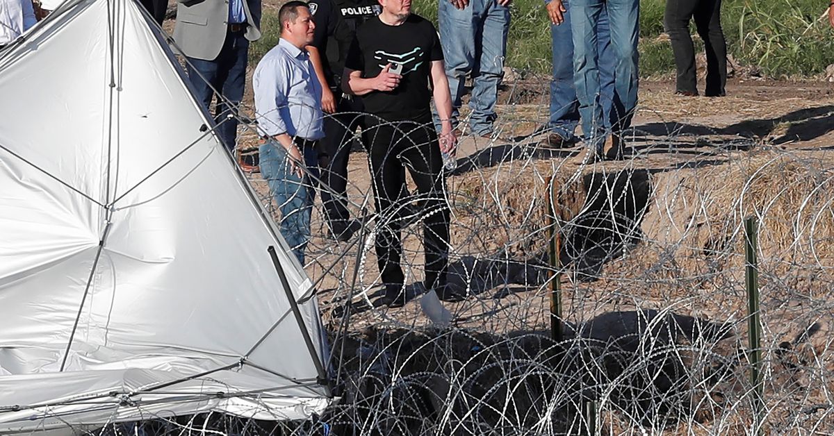 Featured image for Elon Musk's Concerns and Firsthand Account of the Migrant Crisis at the Texas-Mexico Border