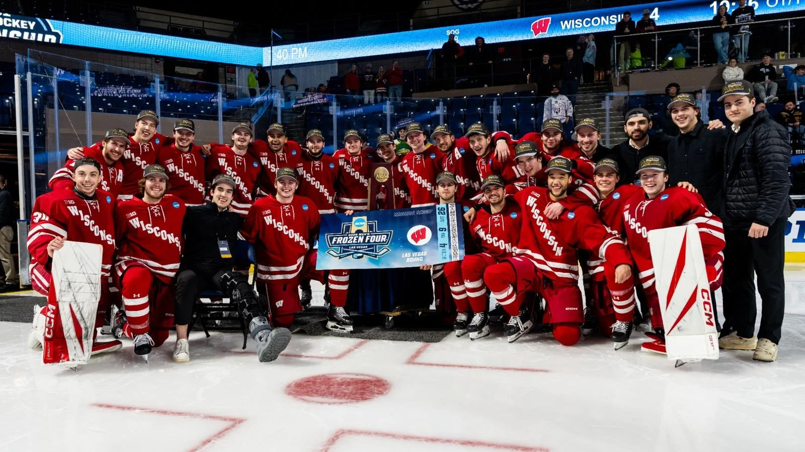 Dexheimer's OT winner sends Wisconsin to Frozen Four