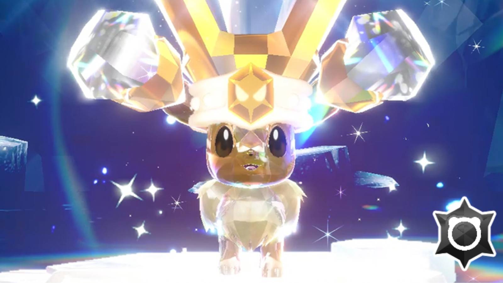 Featured image for "Trainer's Son Strikes Gold with Rare Eevee in Tera Raid"
