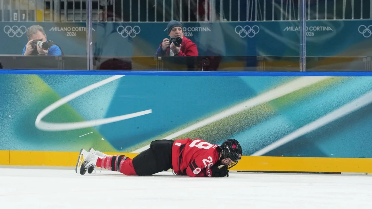 Poulin injures lower body, Canada’s Olympic hockey hopes uncertain vs USA