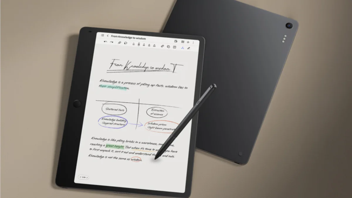 Featured image for TCL Unveils AI-Powered Paper-Like Tablet as a Kindle Scribe Alternative
