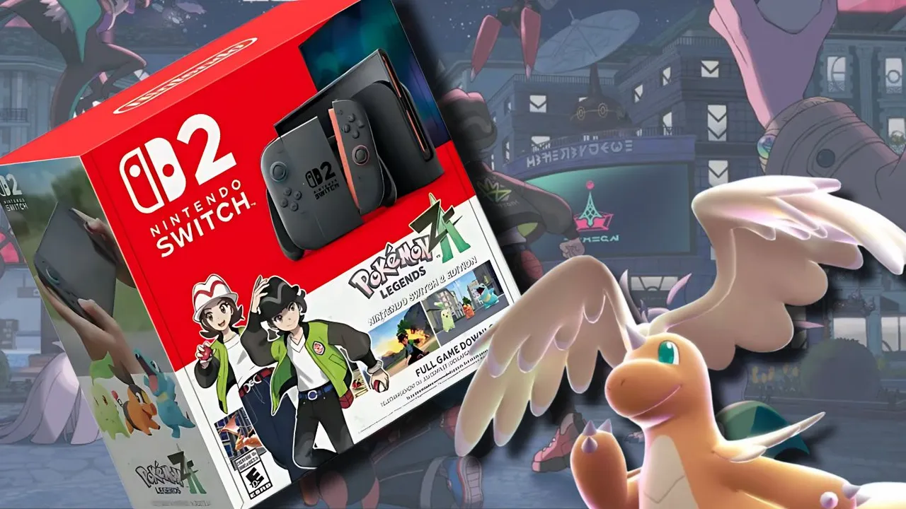 Featured image for Nintendo Switch 2 and Pokémon Legends Z-A Bundle Launching October 16