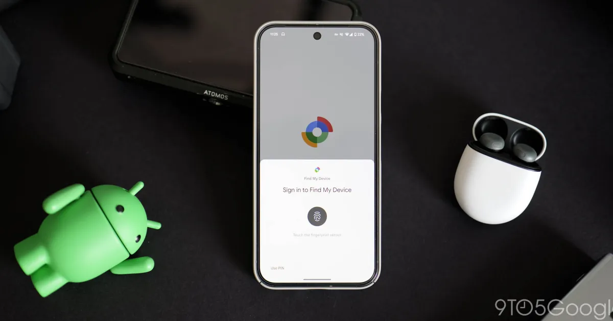 Featured image for Google replaces 'Find your phone' ring with Find Hub website