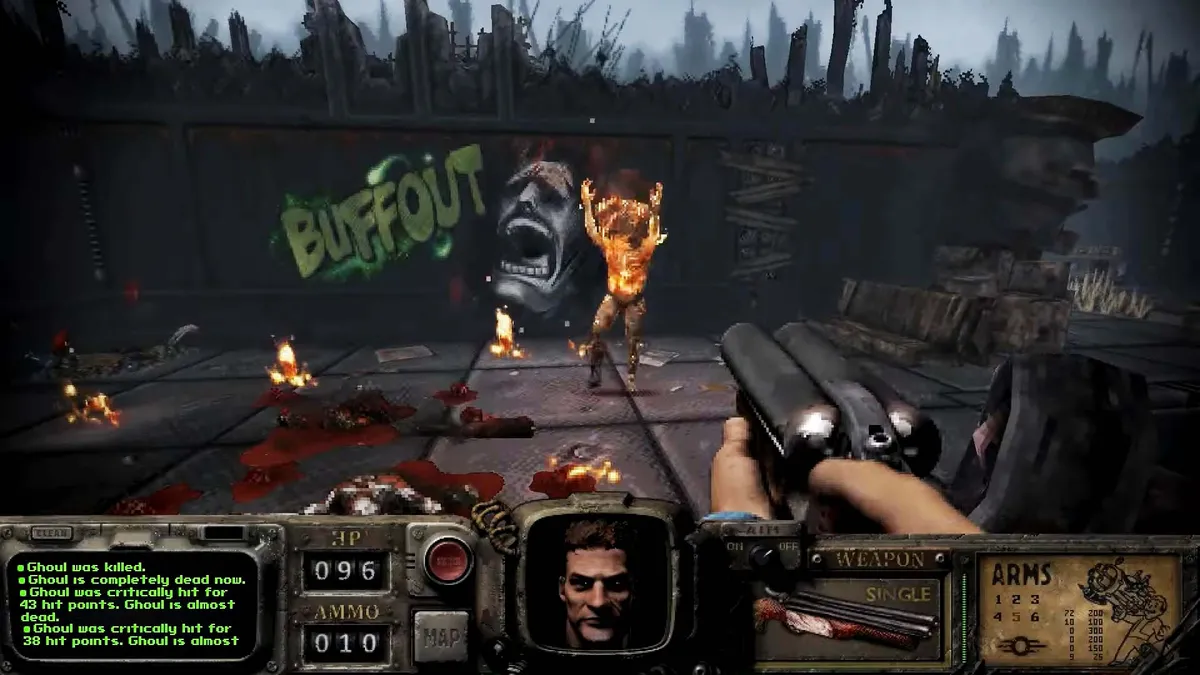 Featured image for Fallout Fan Mods Transform Classic RPGs into Doom-Inspired Shooters