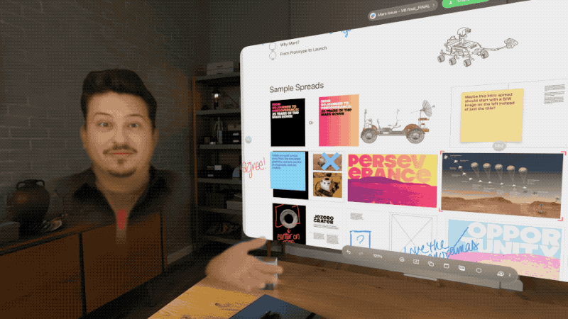 Featured image for "Enhanced Collaboration: Apple Vision Pro Introduces Spatial Personas for a More Connected Experience"