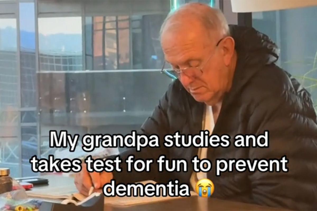 Featured image for 75-Year-Old Grandfather Shares Fun Tests to Delay Dementia