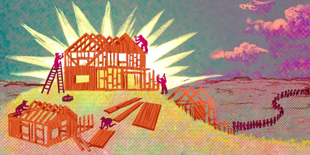 Featured image for "Rising House Construction Boom Offers Hope for New Homebuyers in Struggling Housing Market"