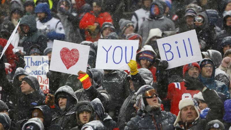 "Bill Belichick Expresses Gratitude to New England Patriots Fans in Heartfelt Letter"