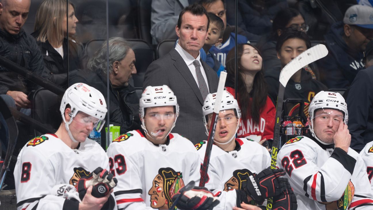 Featured image for Blackhawks Part Ways with Coach Richardson Amid Struggles