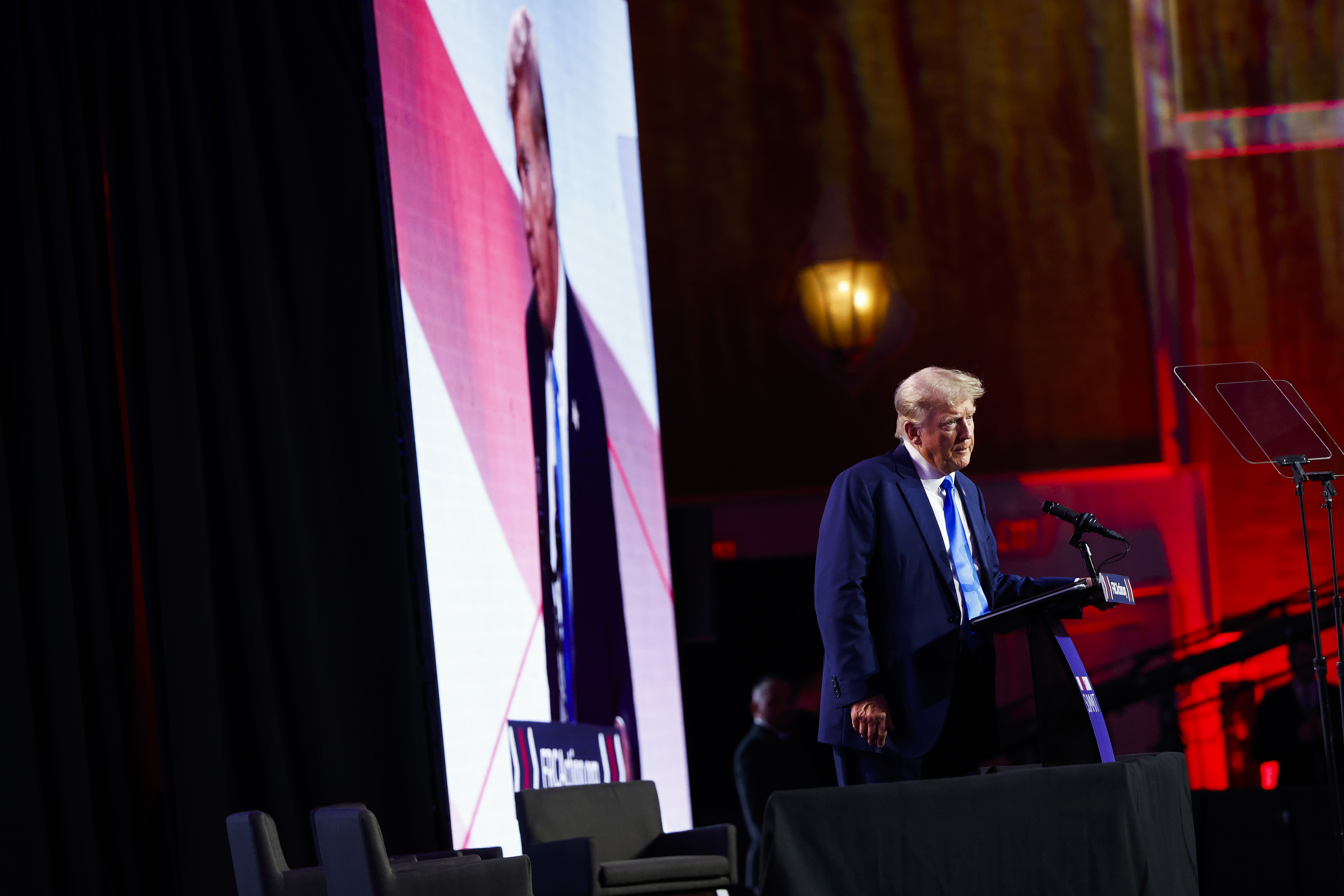 "Trump's Endorsement Deals a Blow to DeSantis' Campaign"