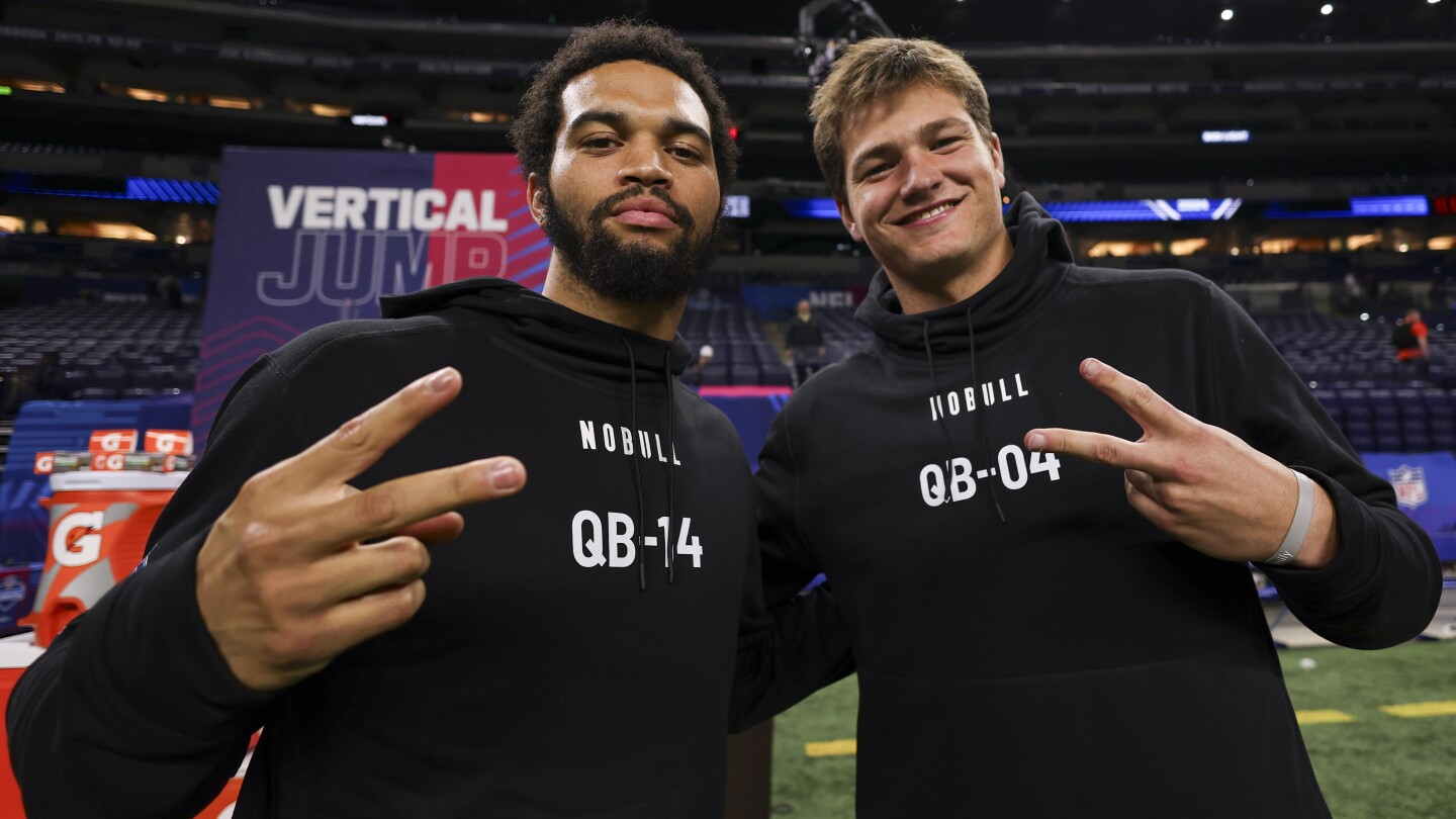 Featured image for Rookie Showdown: Drake Maye vs. Caleb Williams in Patriots-Bears Clash