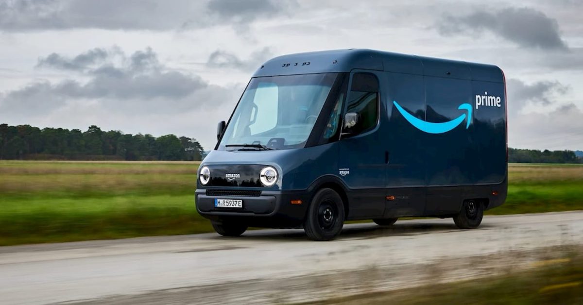 Rivian's Unique Electric Vans Hit European Streets as Amazon Expands Fleet