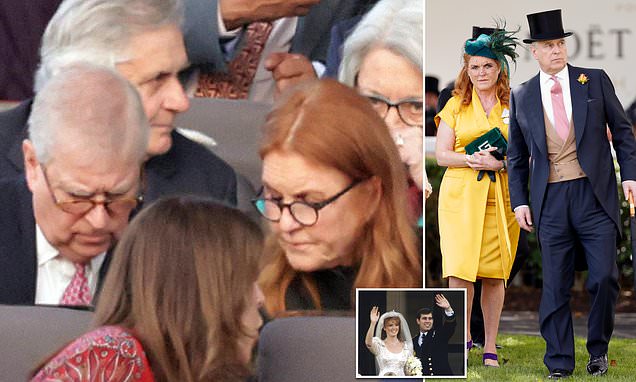 Sarah Ferguson and Prince Andrew Reunite at King Charles' Coronation Concert.