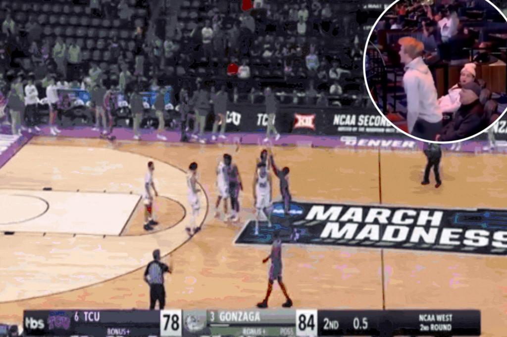 "March Madness game between Gonzaga and TCU ends in heartbreaking bad beat"