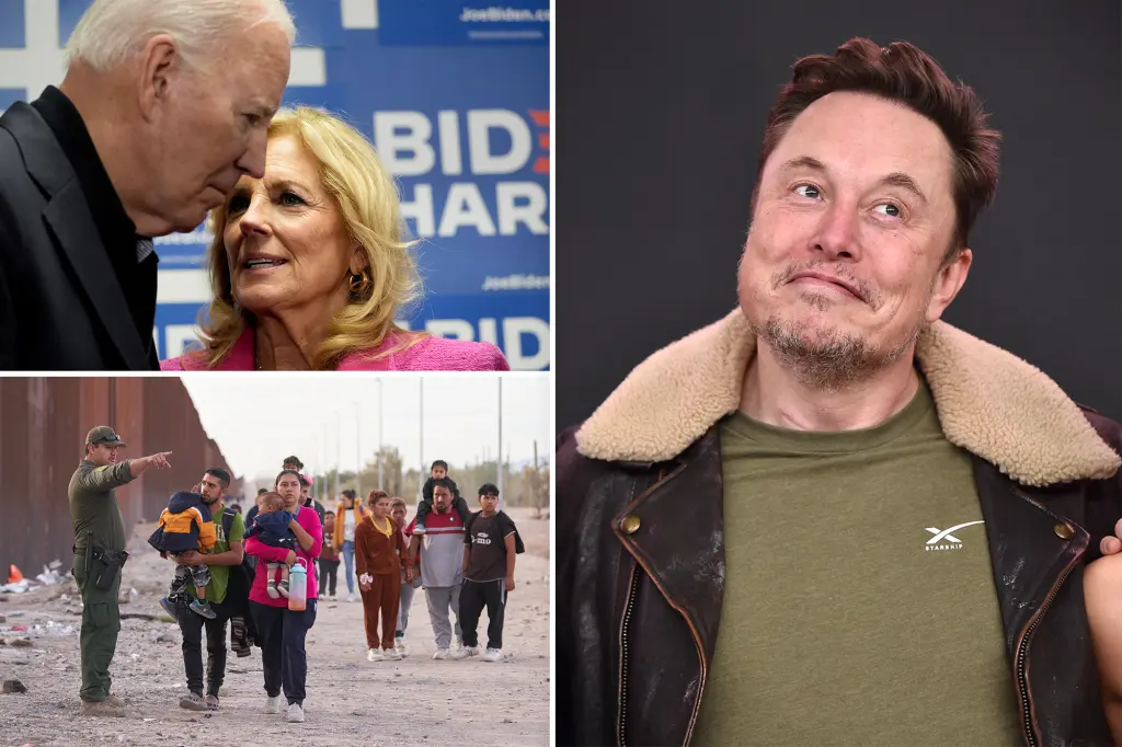 Elon Musk Accuses Biden of Allowing Migrants to Secure Democratic Votes