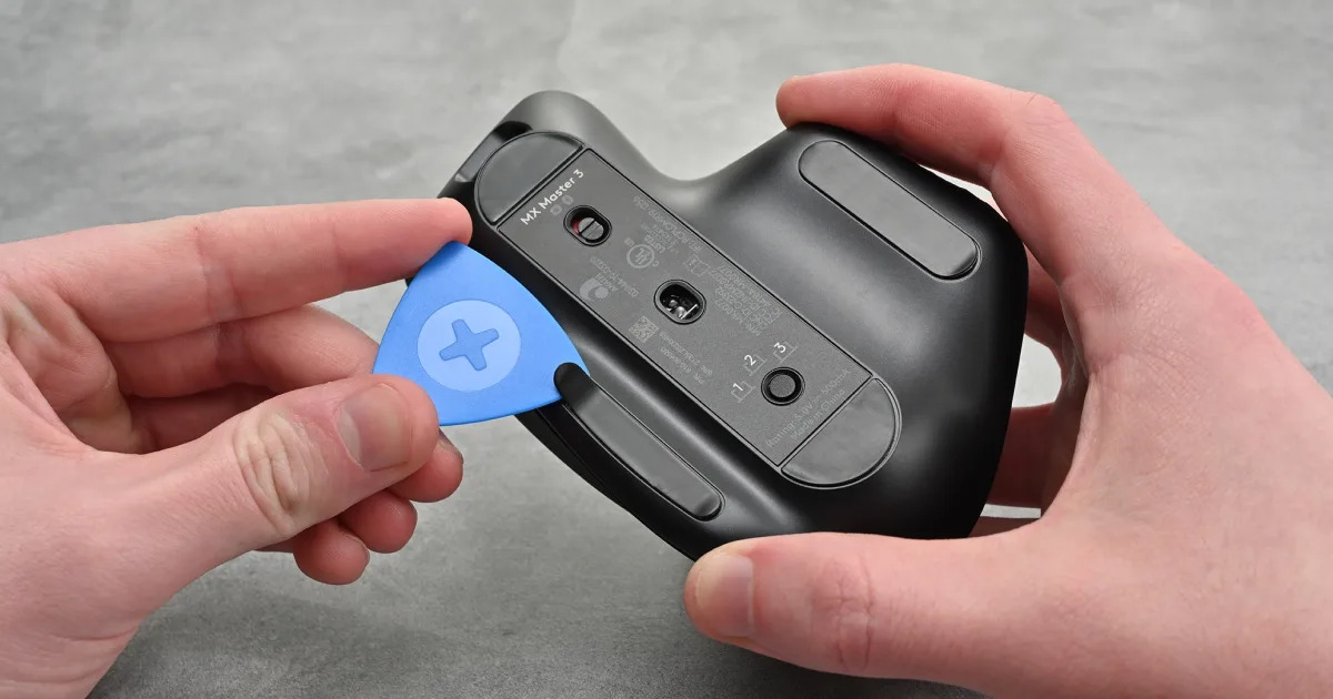 Featured image for Logitech and iFixit team up to promote self-repair programs for computer mice.