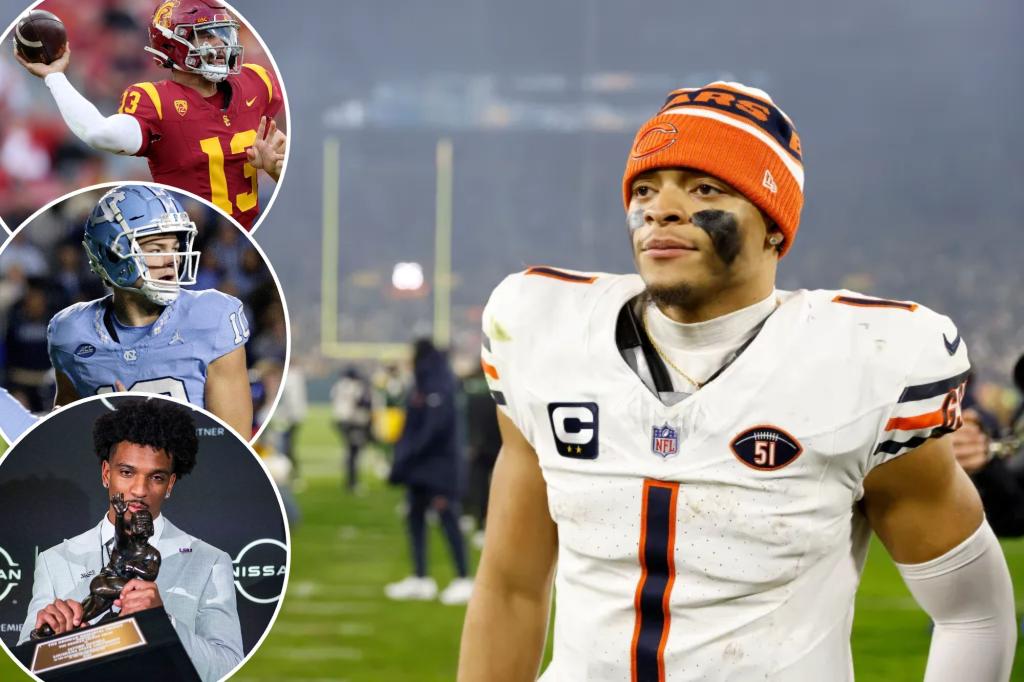 "Bears' Trade Rumors and 2024 NFL Draft Predictions Unveiled"