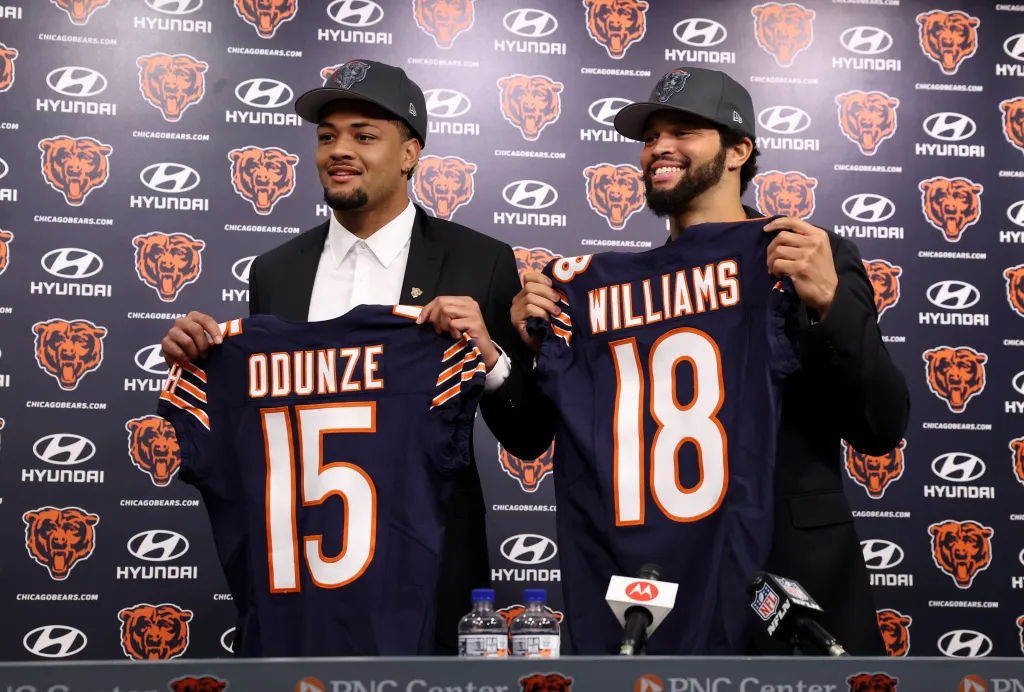 Featured image for Bears Sign No. 1 Pick Caleb Williams and WR Rome Odunze
