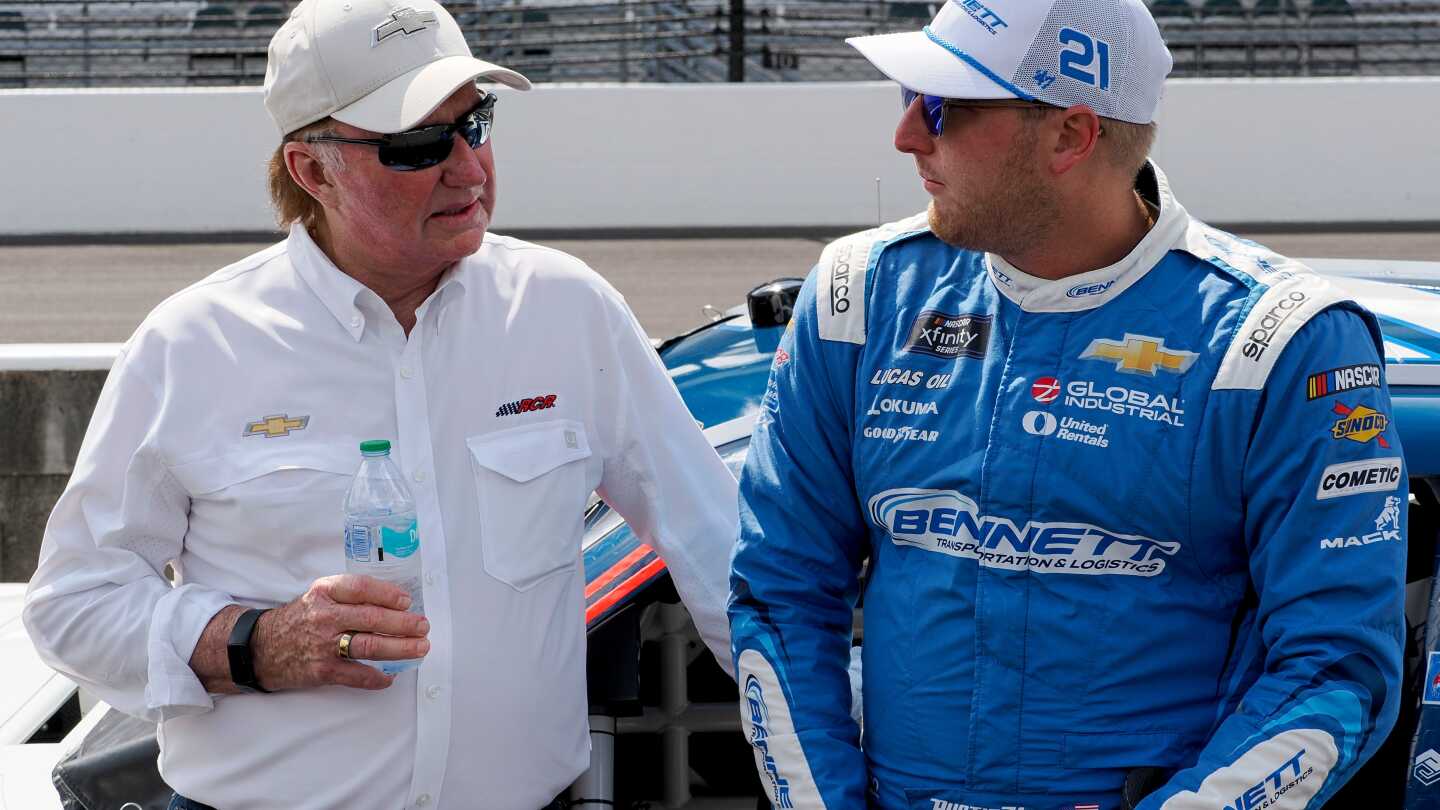 Featured image for NASCAR suspends Austin Hill for Indianapolis crash