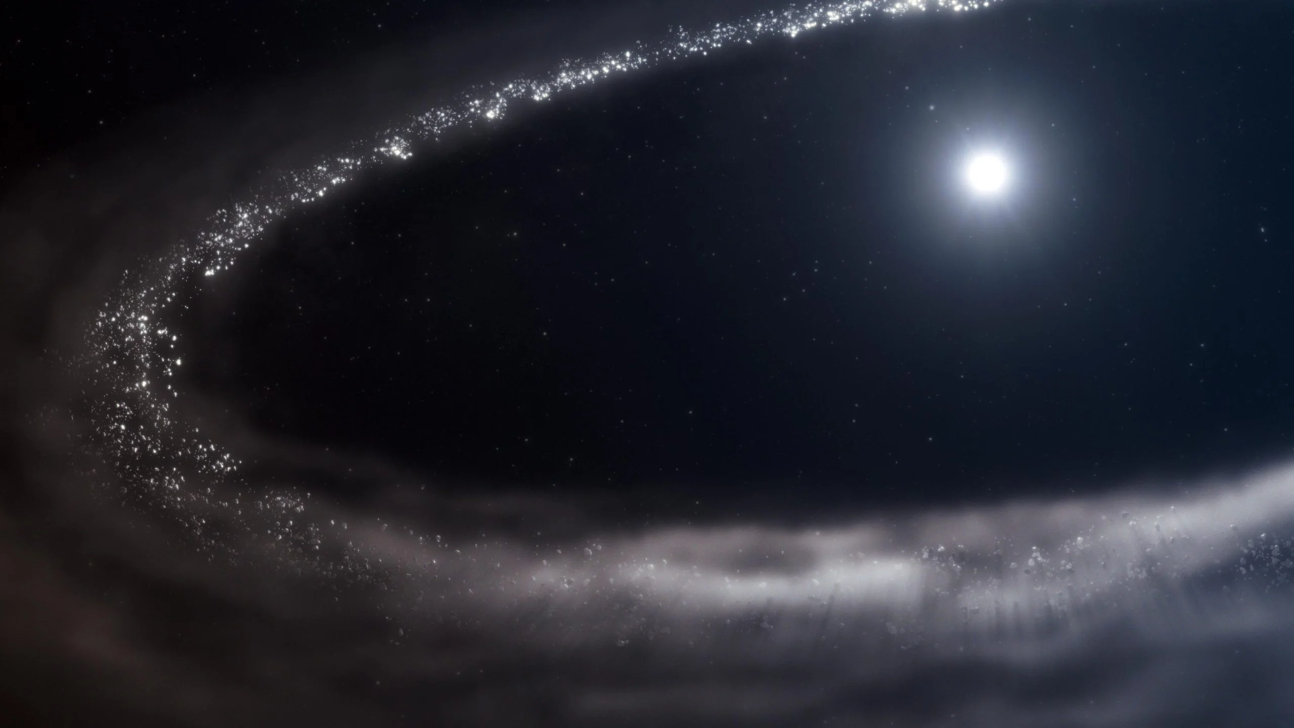 Featured image for James Webb Telescope Detects Water Ice in Debris Disk Around Nearby Star