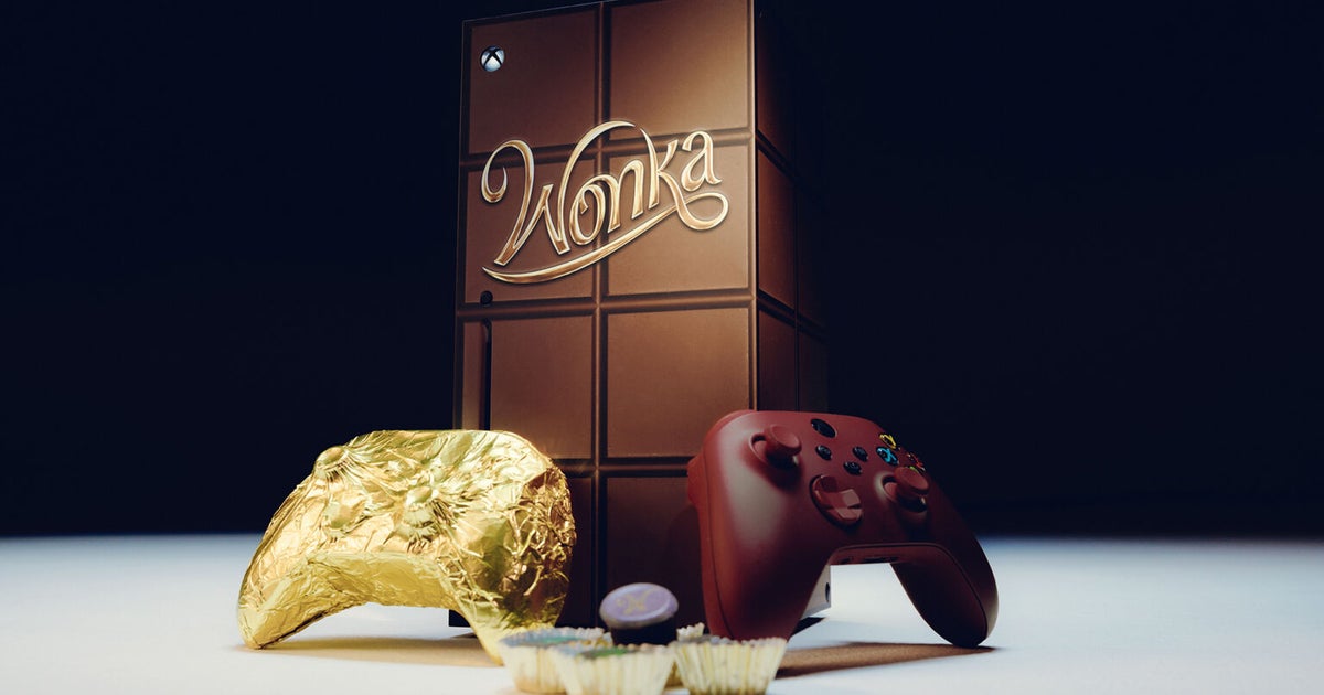 "Xbox Unveils Edible Chocolate Controller in Wonka-Themed Console Bundle"