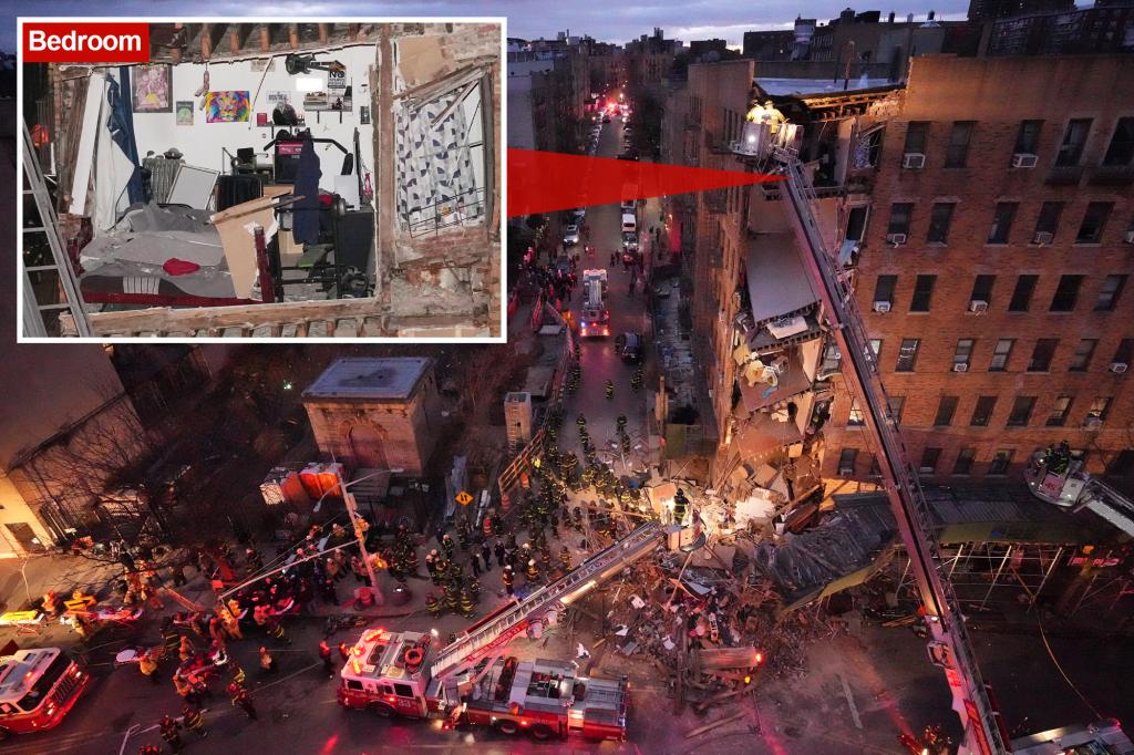 Bronx apartment building collapse yields no victims in FDNY search