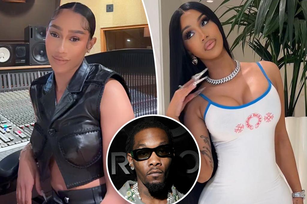 Featured image for Cardi B and Bia Trade Disses Amid "Wanna Be" Remix Release