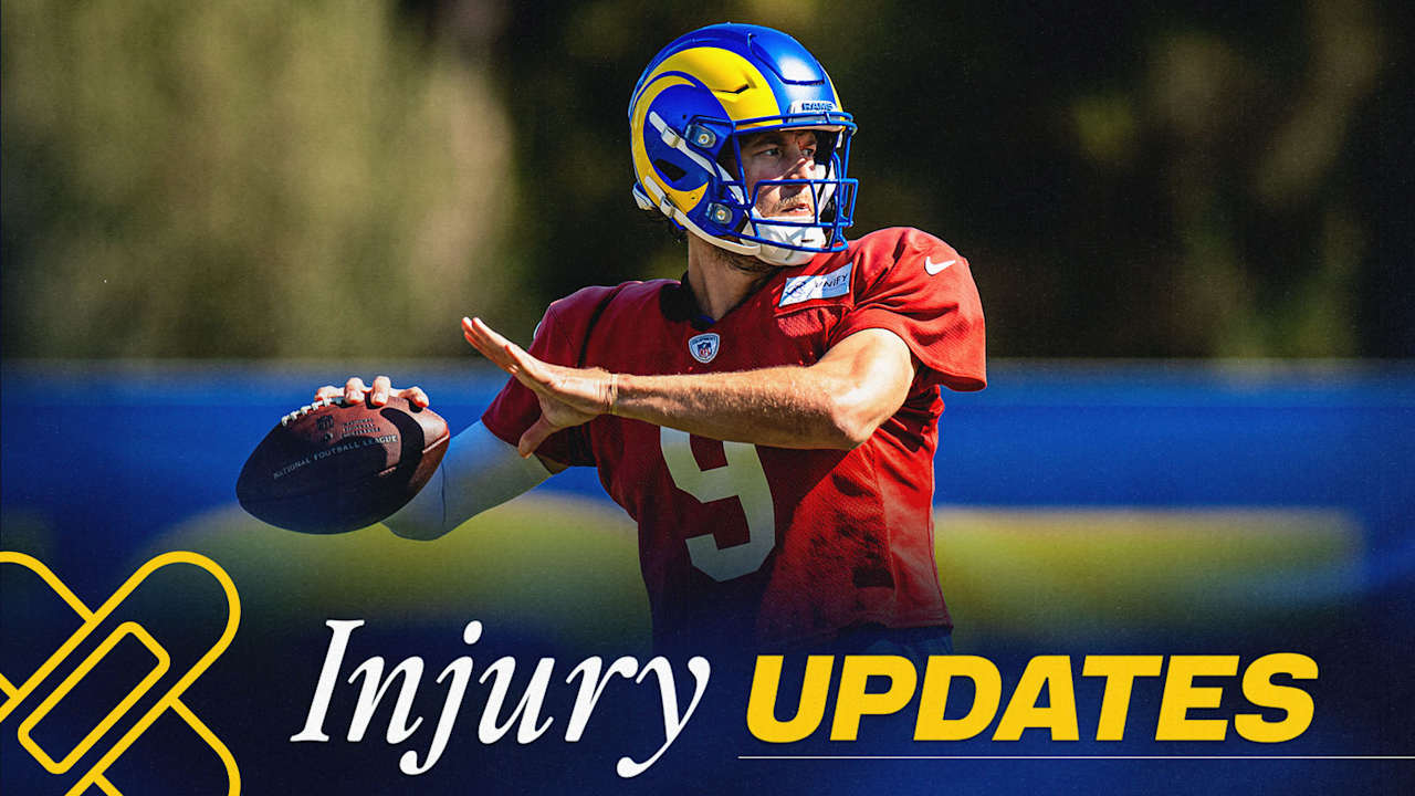 Featured image for Rams' Matthew Stafford's Injury Status Remains Uncertain Ahead of Season