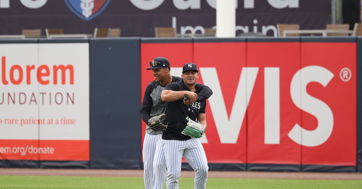 Featured image for Yankees' Jasson Domínguez Nears Rehab End, Likely Headed to Minors