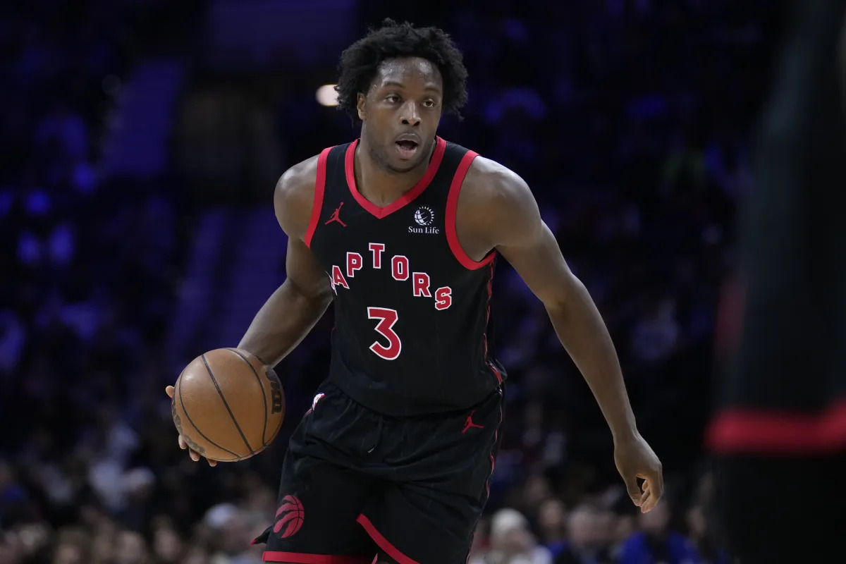 Featured image for "Knicks Acquire Anunoby in Blockbuster Trade with Raptors, Barrett and Quickley Head North"